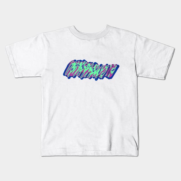 80s Retro Vaporwave Kids T-Shirt by TheCameraEyeDesigns